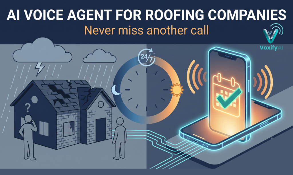AI Voice Agent for Roofing Companies